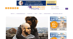 Desktop Screenshot of divorcedmoms.com